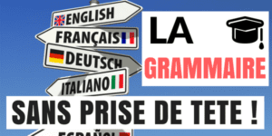 présentation de l'article Holamigo sur la grammaire sans prise de tête
