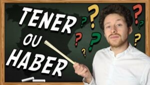 présentation de l'article Holamigo sur les verbes tener et haber en espagnol
