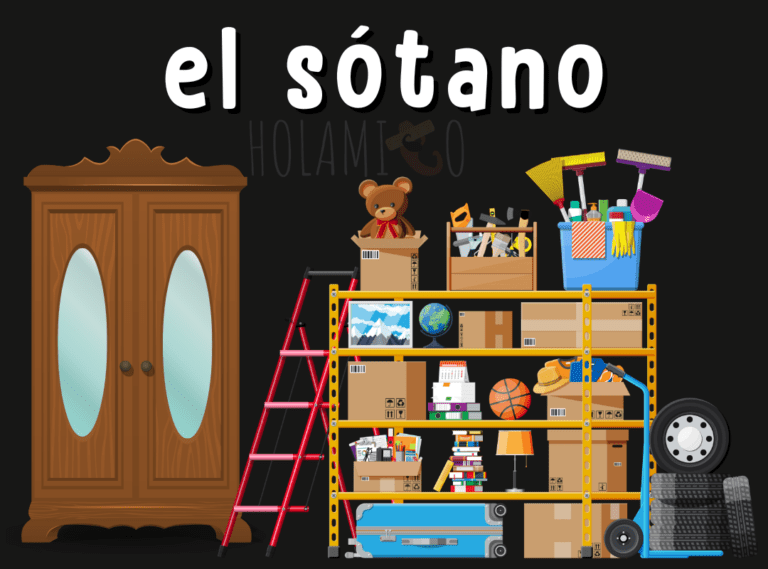 Vocabulaire espagnol : les pièces de la maison