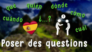 présentation de l'article sur les questions et les interrogatifs en espagnol