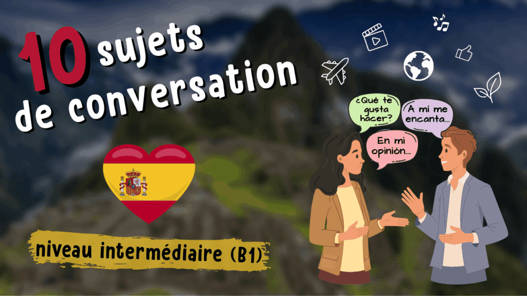 présentation de l'article Holamigo sur 10 sujets de conversation en espagnol