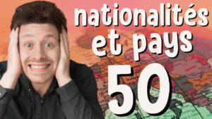 Miniature de vidéo montrant Pierre devant une carte de l'Europe avec le titre « 50 nationalités et pays »