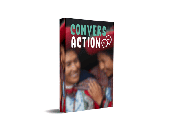 Couverture de la formation de conversations en espagnol « Convers'action »