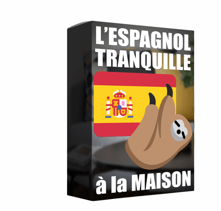 Couverture de la formation d'espagnol gratuite « L'espagnol tranquille à la maison »