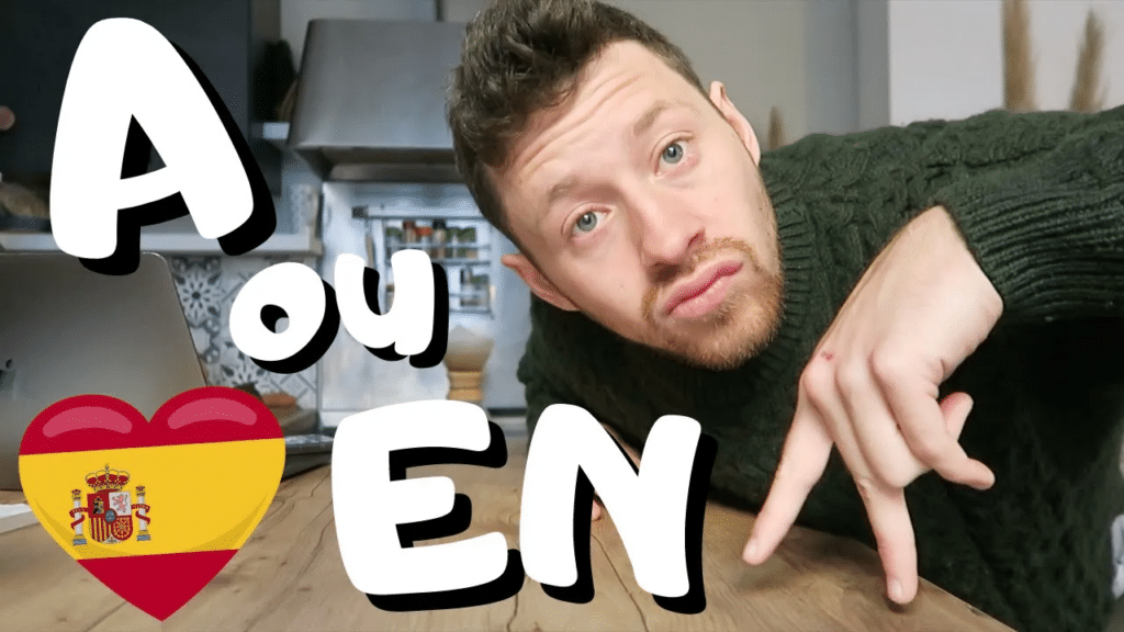 Miniature de vidéo avec une photo de Pierre et le titre « A ou EN » illustrant un article Holamigo