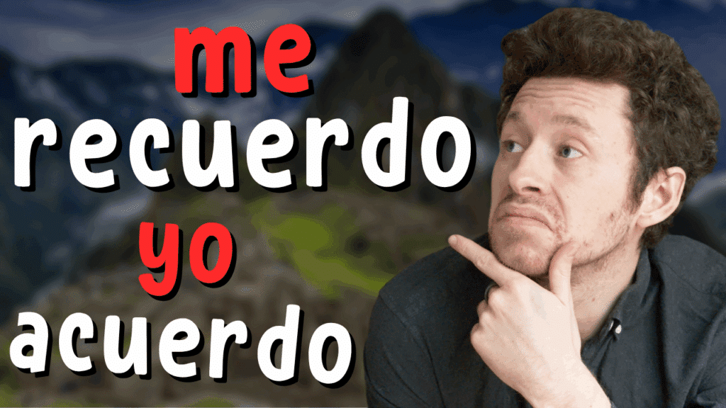 Miniature de vidéo avec une photo de Pierre et le titre « me recuerdo - yo acuerdo » illustrant un article Holamigo