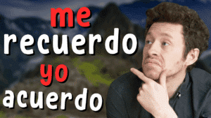 Miniature de vidéo avec une photo de Pierre et le titre « me recuerdo - yo acuerdo » illustrant un article Holamigo